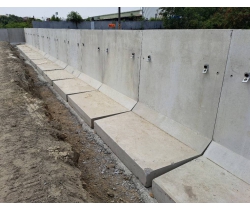 預鑄Ｌ型擋土牆